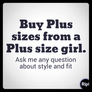 Plus size closet